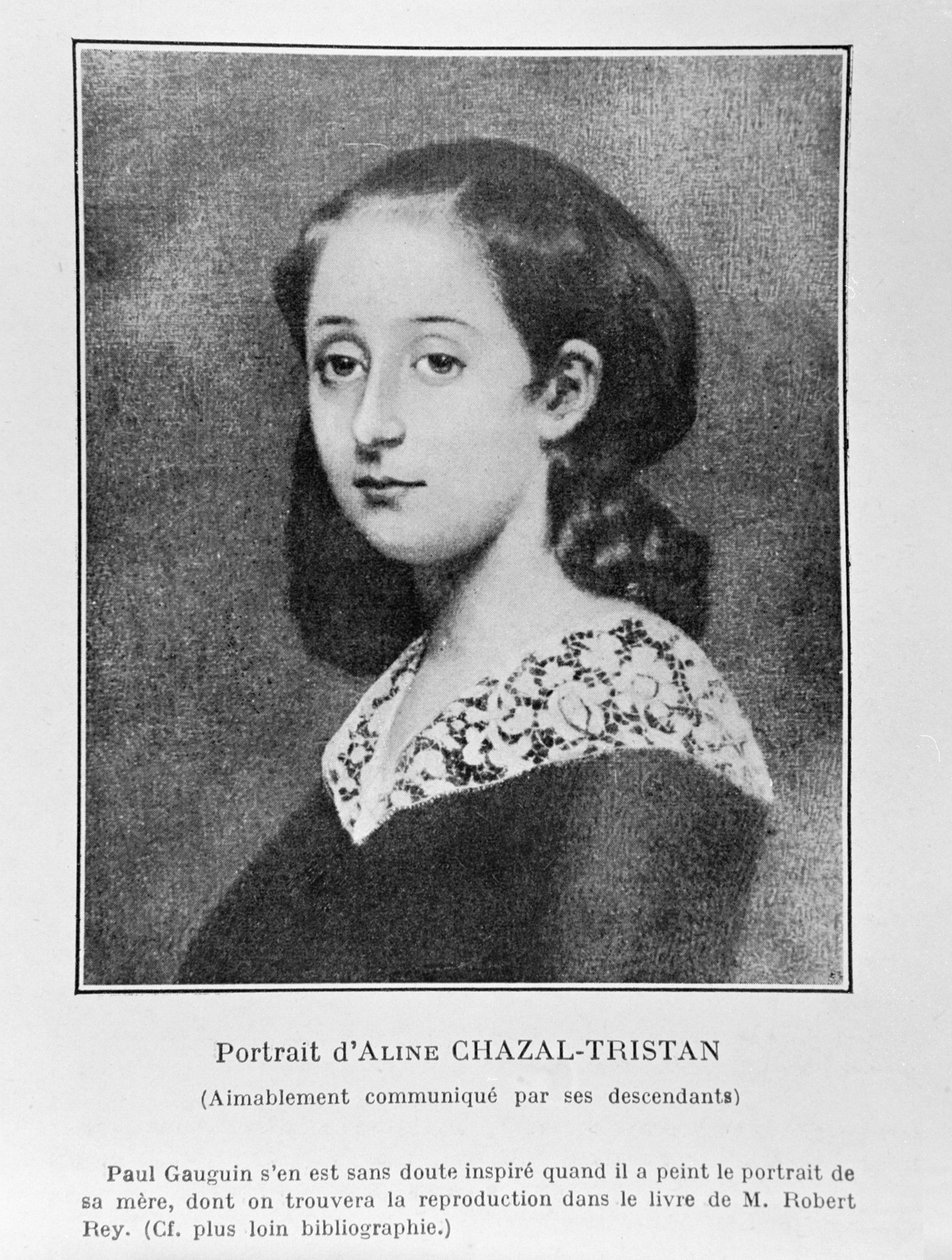 Aline Marie Chazal-Tristan (1831-1867) af French School