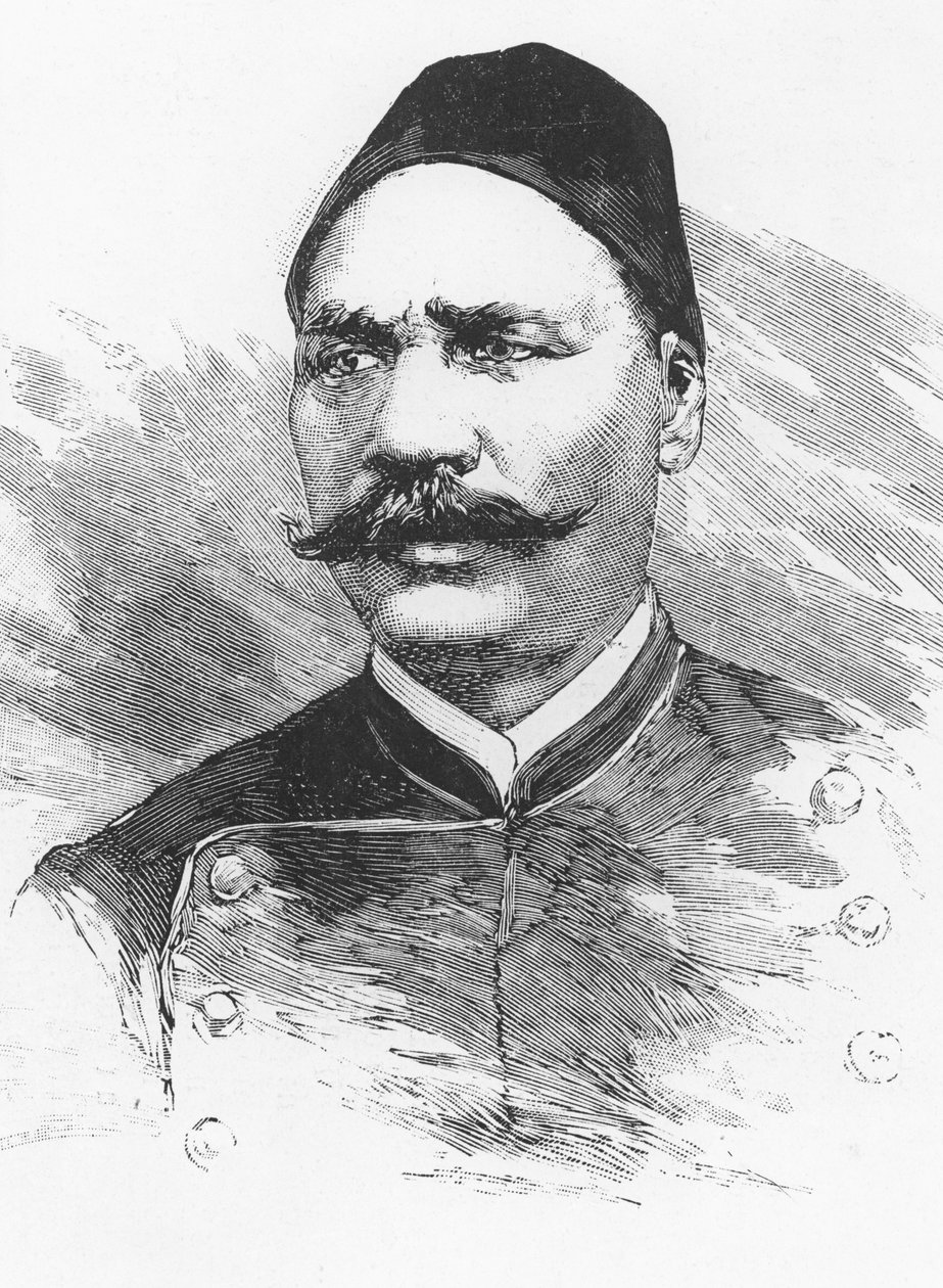 Arabisk Pasha (gravering) af French School