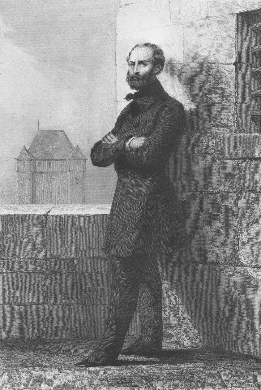 Armand Barbès, ca. 1848 (gravering) af French School