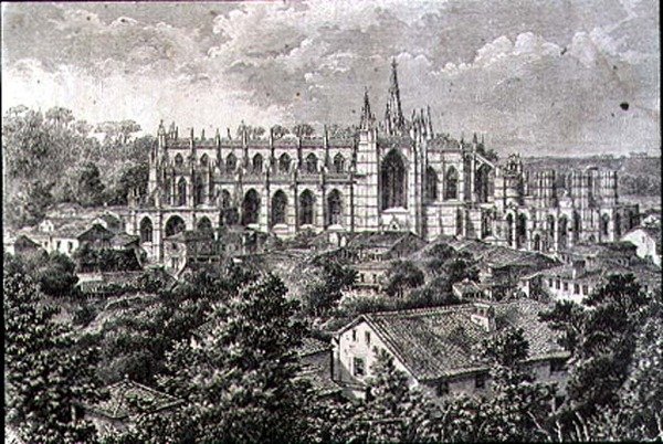 Batalha-klosteret i 1860