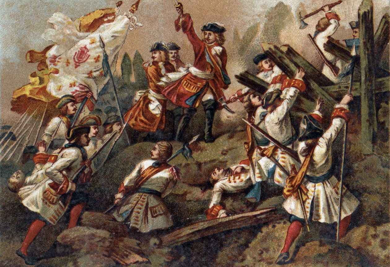 Slaget ved Denain (24. juli af French School