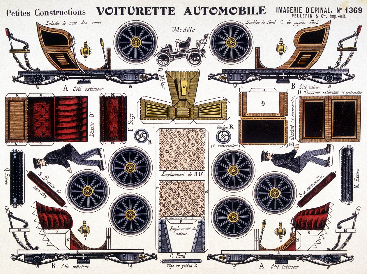 Bilvogn: Petites Constructions. 19. århundrede. af French School
