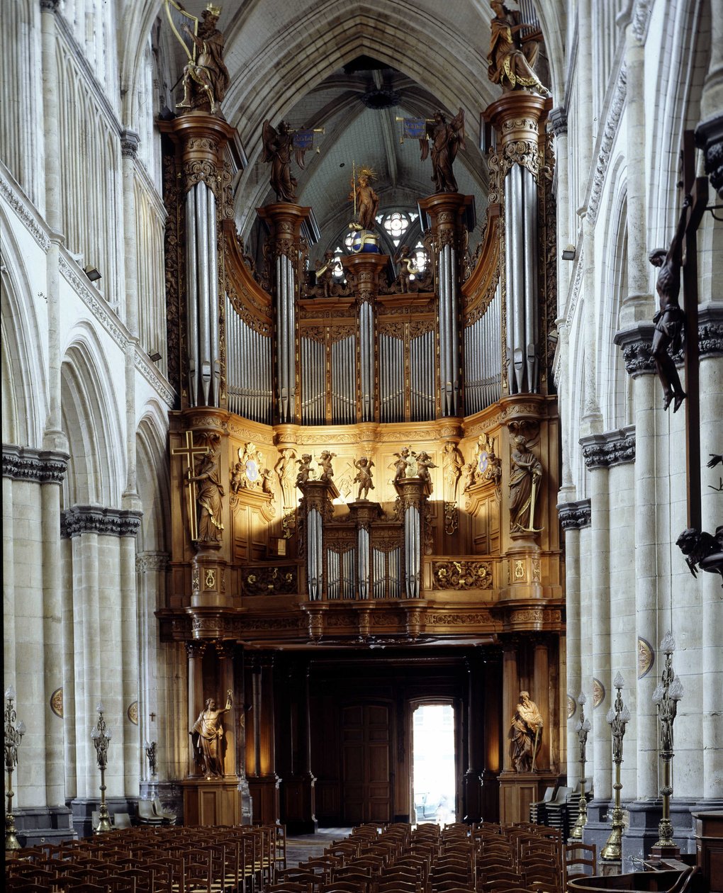 St Omer katedral af French School
