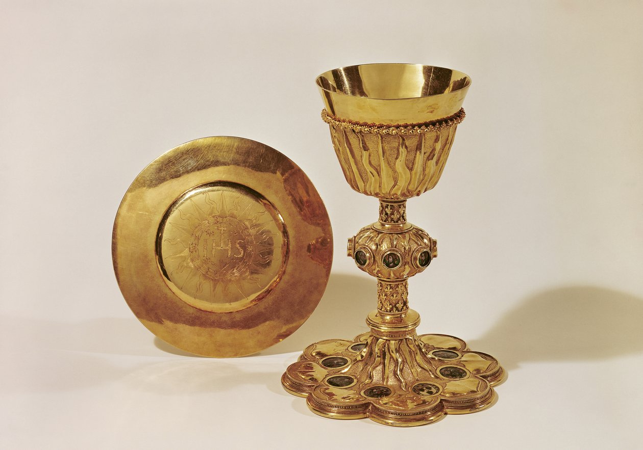 Kalk og paten (guld) af French School