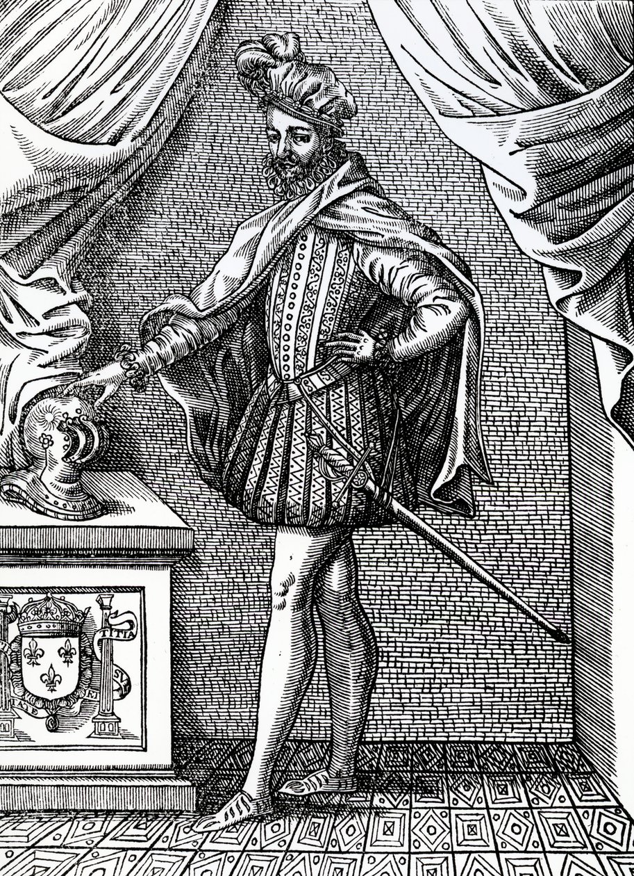 Charles IX (1550-74), konge af Frankrig, 1573 af French School