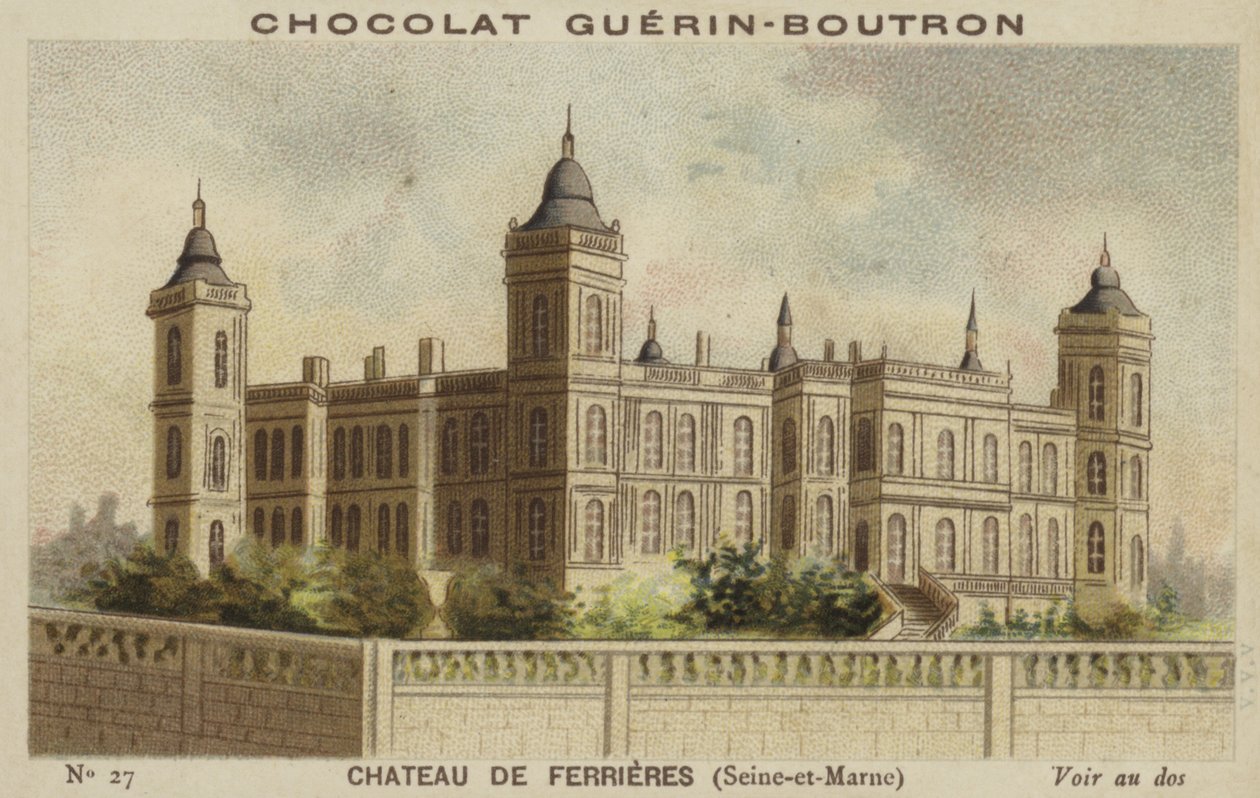 Chateau de Ferrieres, Seine-et-Marne af French School