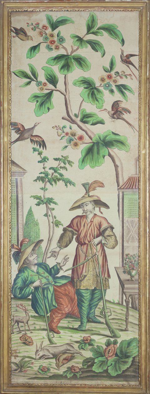 Chinoiserie tapet af French School