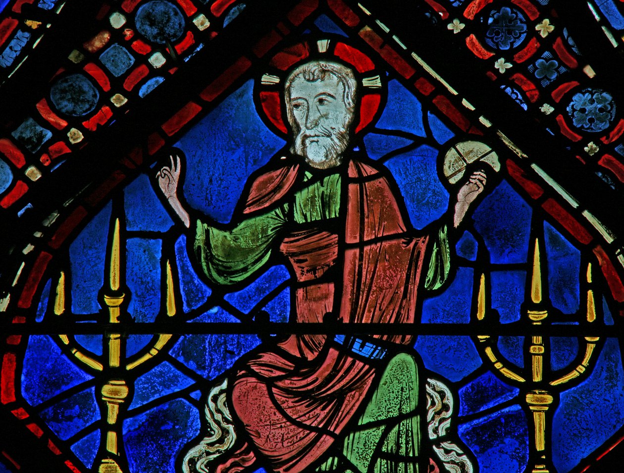 Kristus i majestæt (w5) af French School