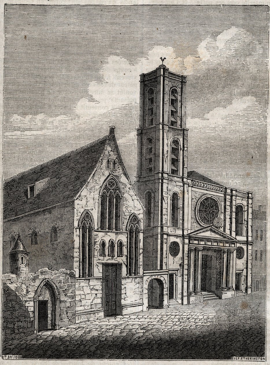Church of Saint-Jacques-du-Haut-Pasdani af French School