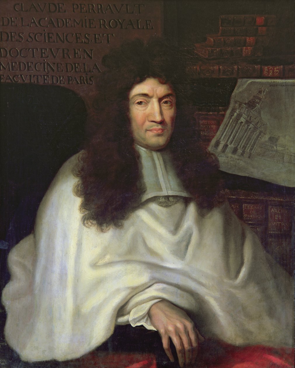Claude Perrault (1613-88) af French School