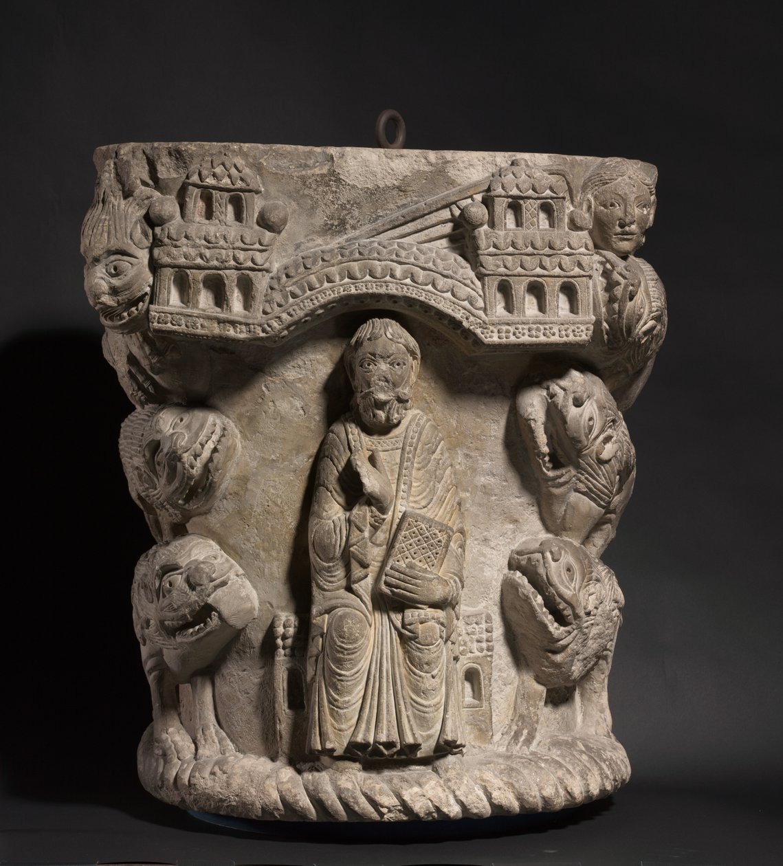 Daniel i Løvens Hule, ca. 1125-1150 af French School