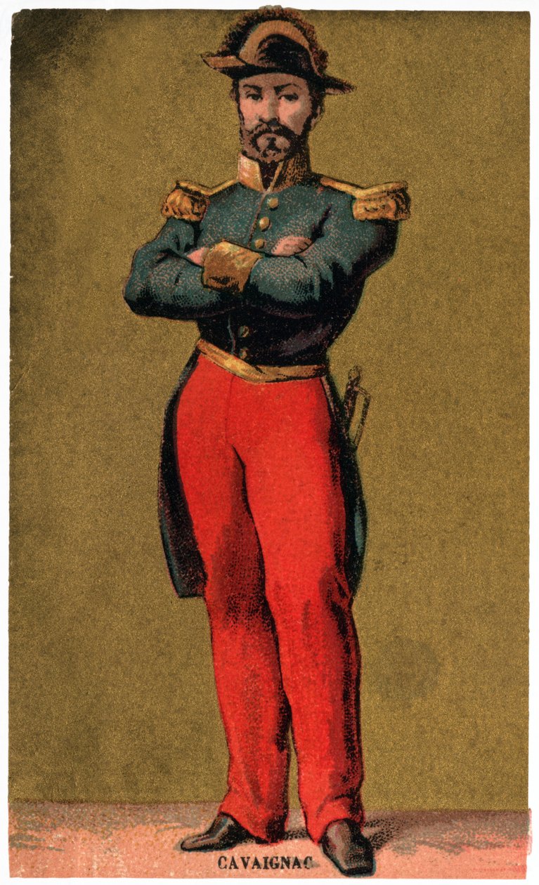 Eugene Cavaignac, ca. 1900 (tryk) af French School