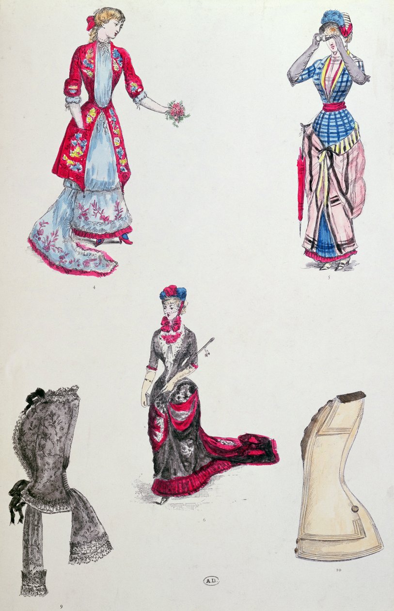 Mode i 1880 af French School