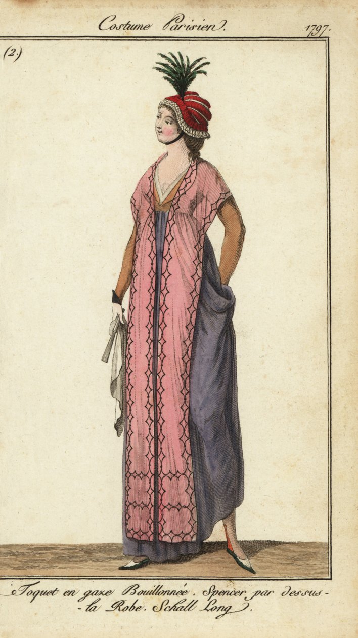 Moderigtige kvinder fra Directoire af French School