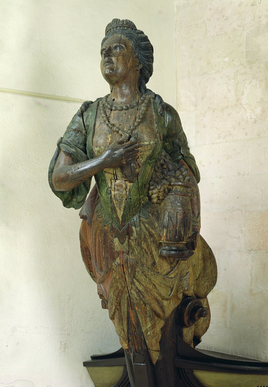 Galionsfigur (træ) af French School