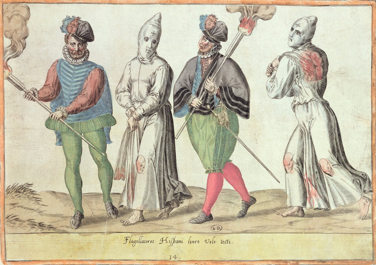 Flagellanter i Spanien af French School