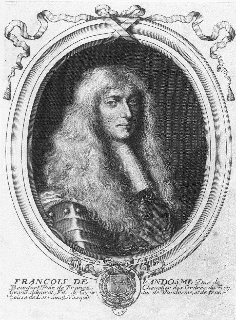 Francois de Vendome (gravering) af French School