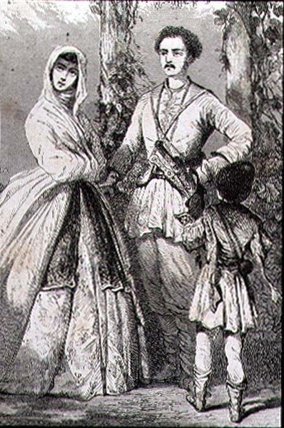 Georgianske dragter i 1860