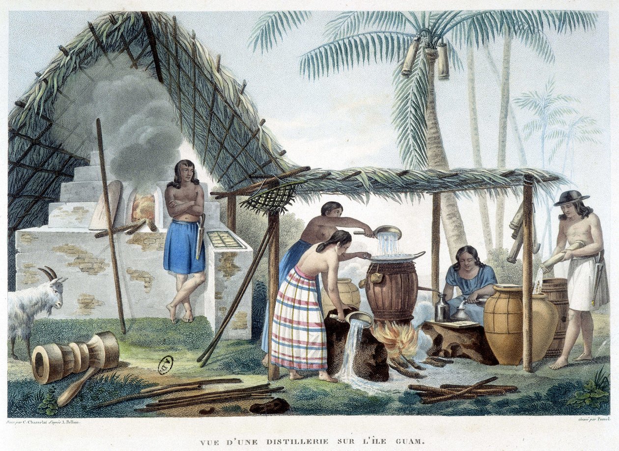Guam Island Distillery. af French School