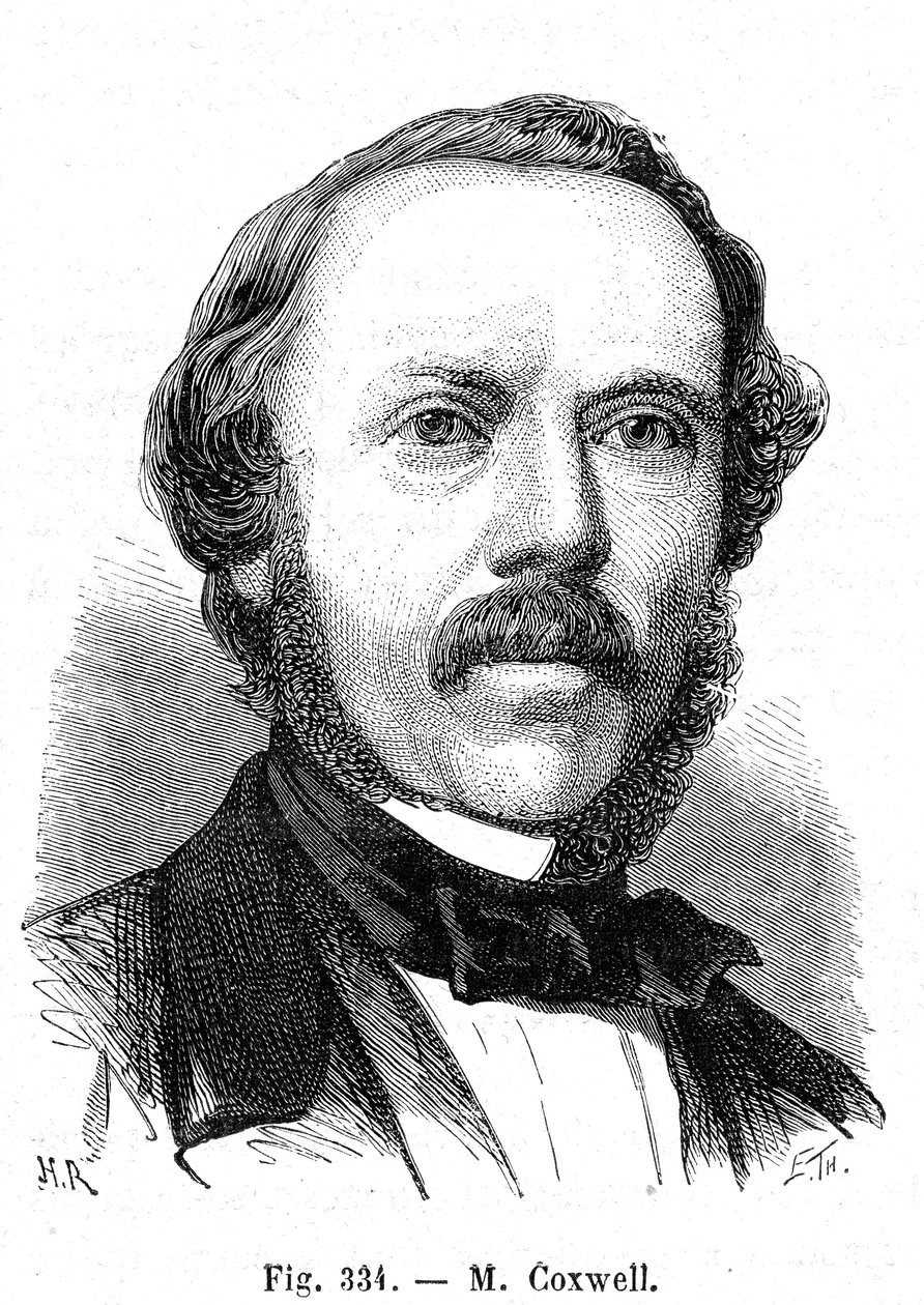 Henry Tracey COXWELL (1819-1900), engelsk aeronaut. af French School