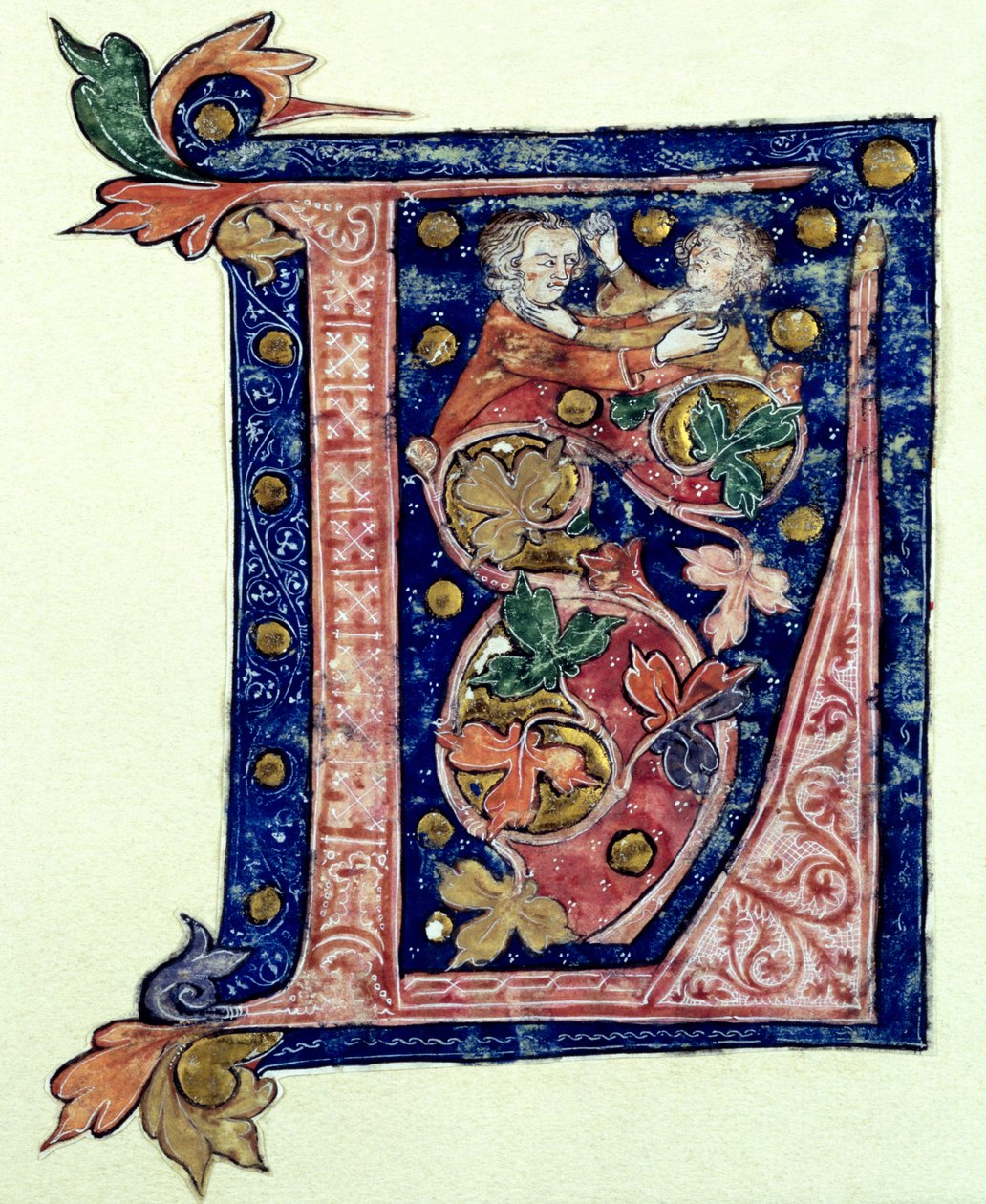 Historik initial L af French School