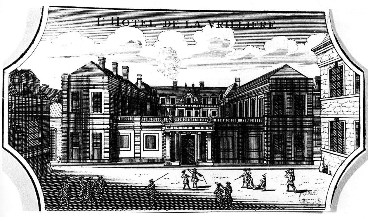 Hotel de la Vrilliere, Paris af French School
