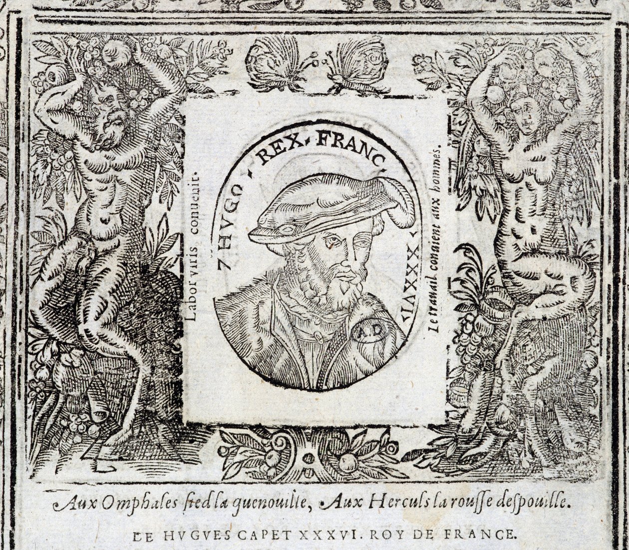 Hugues Capet - i "De capetianske konger" af French School