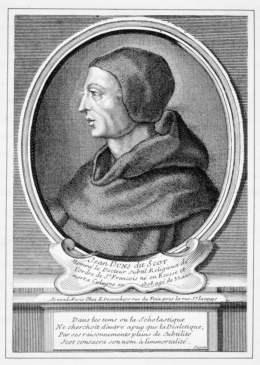 John Duns Scotus (ca. 1266-1308) af French School
