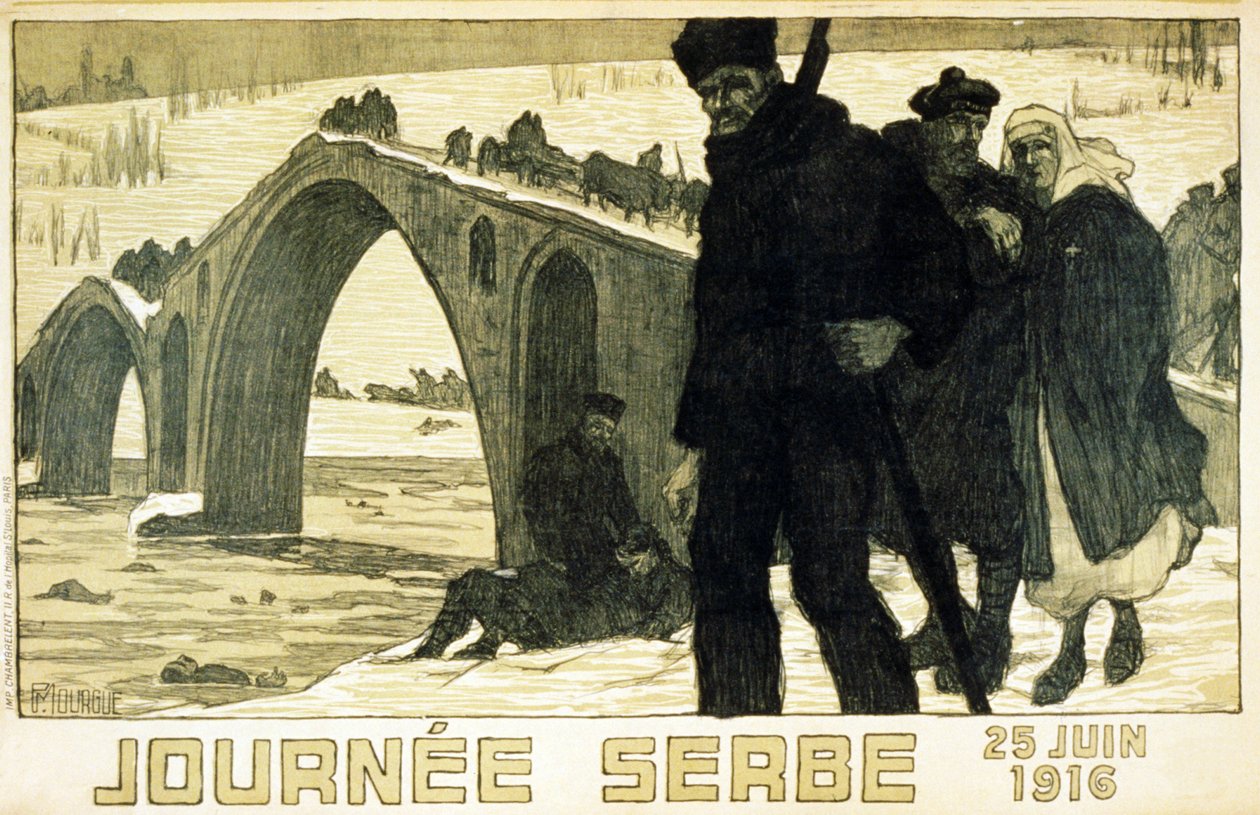 Serbisk dag. 25. juni 1916. af French School