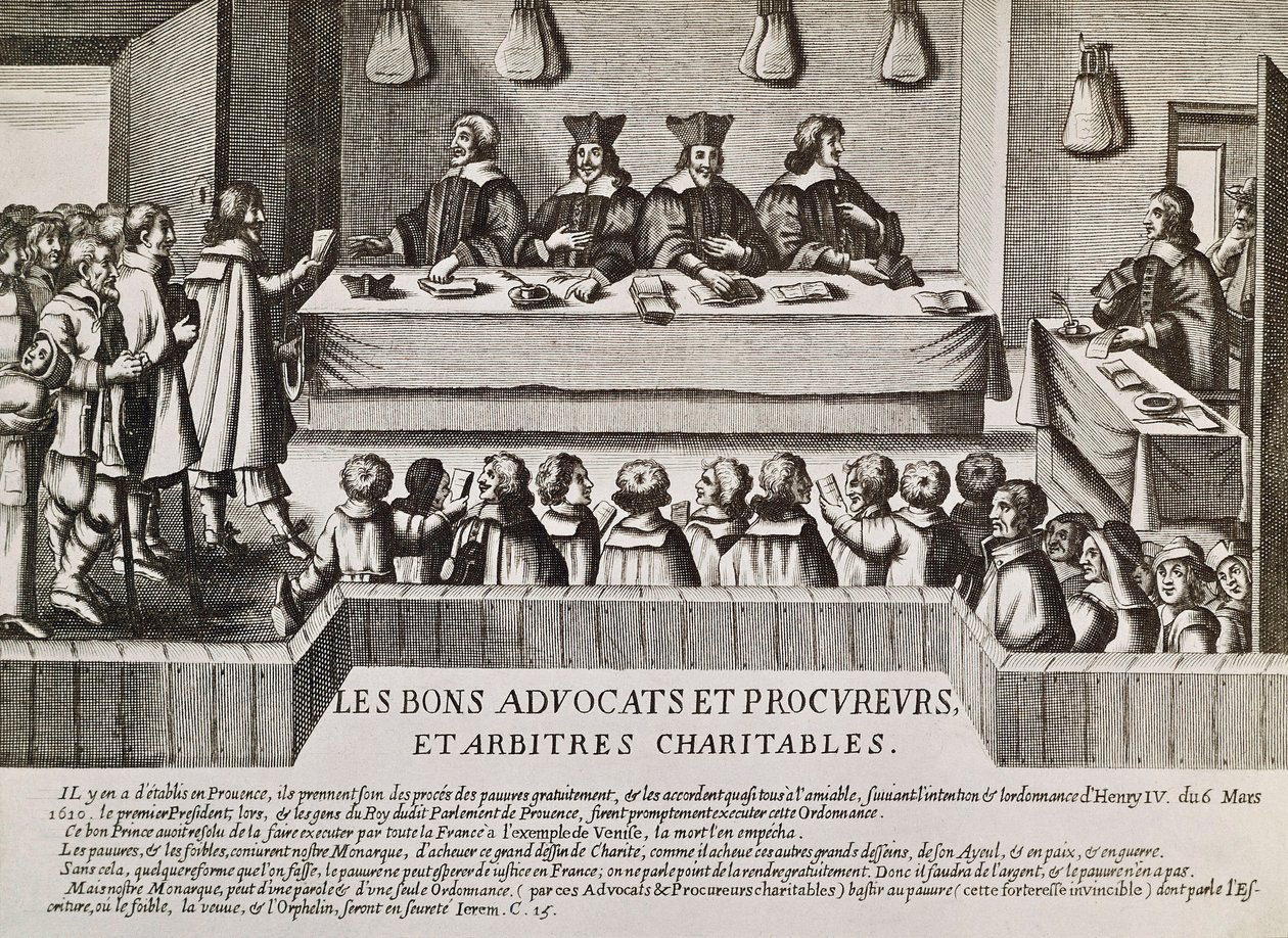 Retfærdighed under Henrik IV af French School