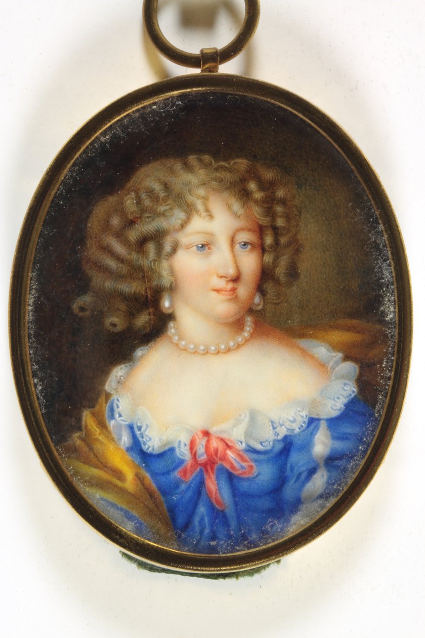 Hertuginden de la Valliere (emalje) af French School