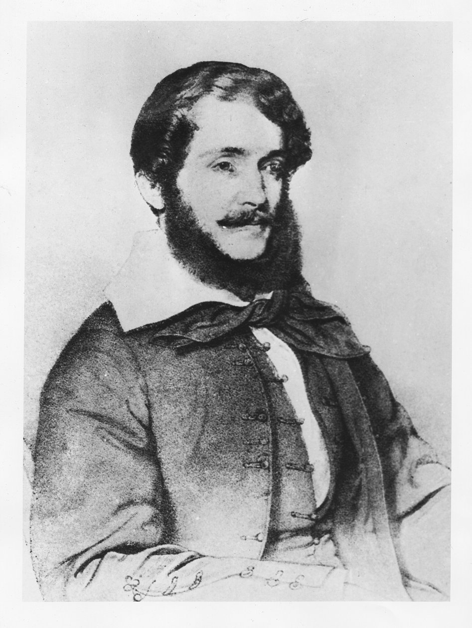 Lajos Kossuth (litho) af French School