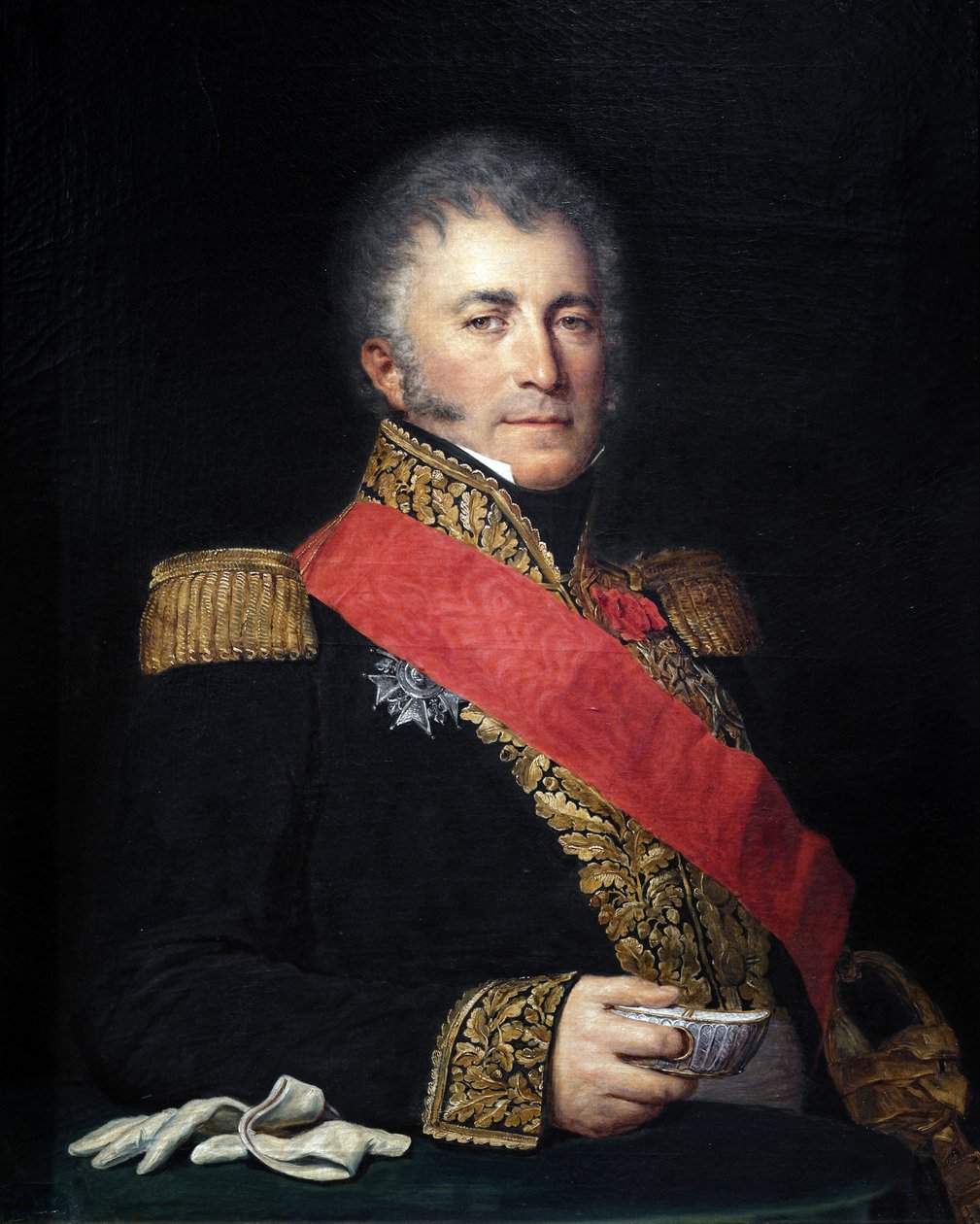 Generalløjtnant Bertrand Pierre de Castex af French School
