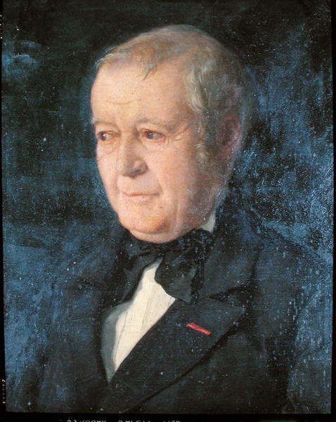 Louis Auguste Mercier (1811-82) (olie på lærred) af French School