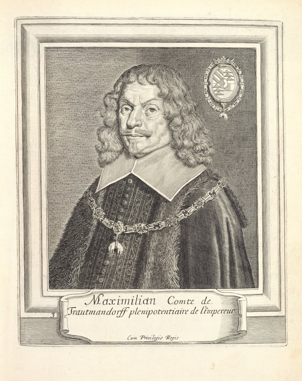 Maximilian von Trauttmansdorf af French School