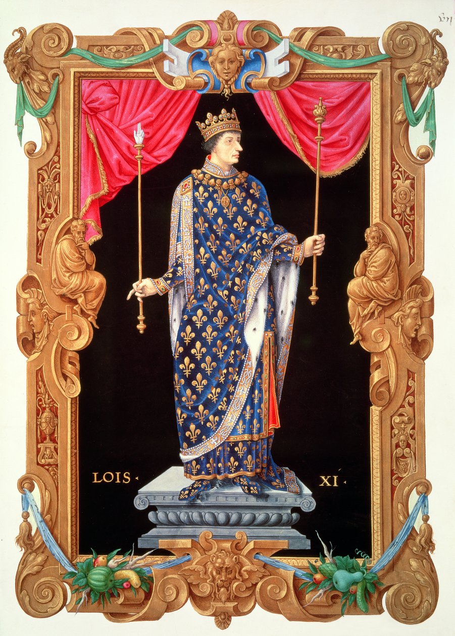 ms 859522 Louis ξ (1423-83) af French School