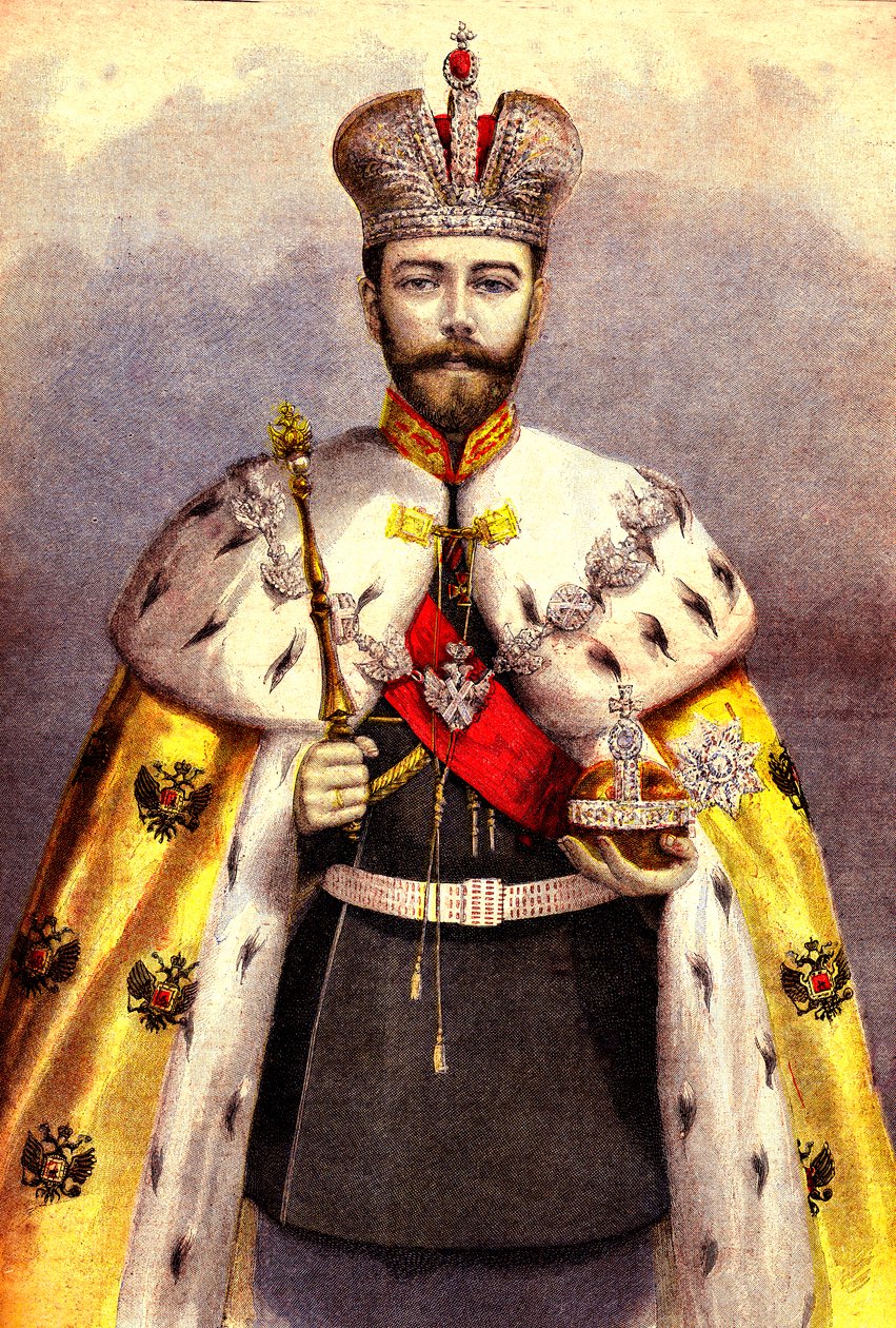 Nicholas II, Ruslands zar af French School