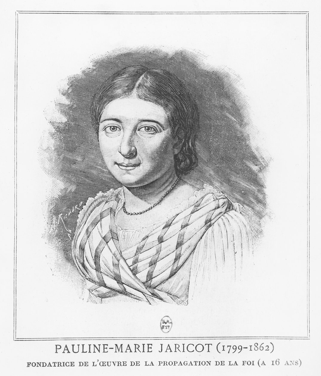 Pauline Jaricot (gravering) af French School
