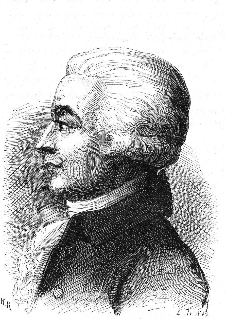 Portræt af Blanchard (1709-1853) af French School