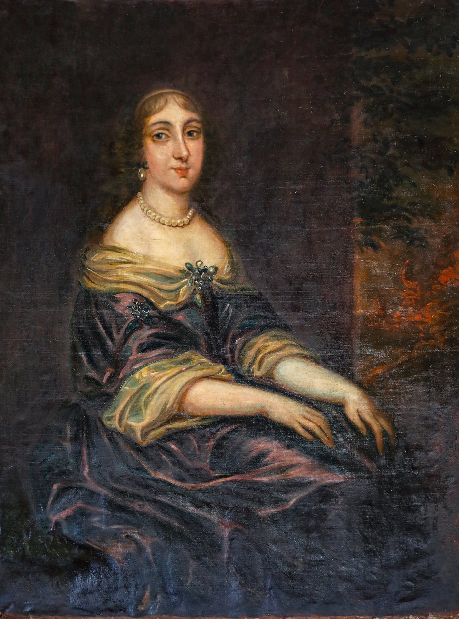 Portræt af Elisabeth-Angelique de Montmorancy af French School