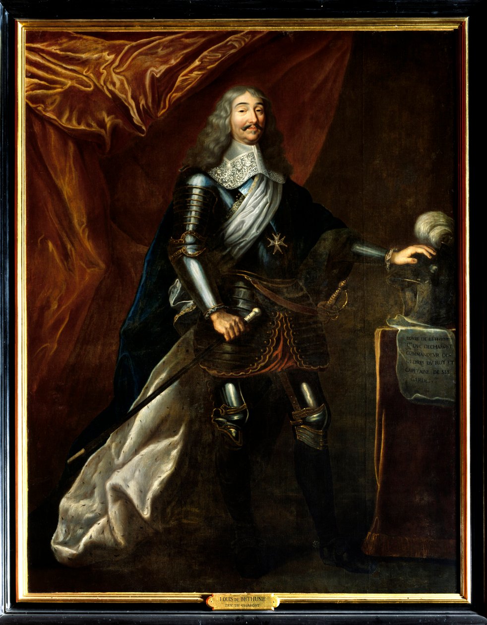Portræt af Louis de Bethune af French School