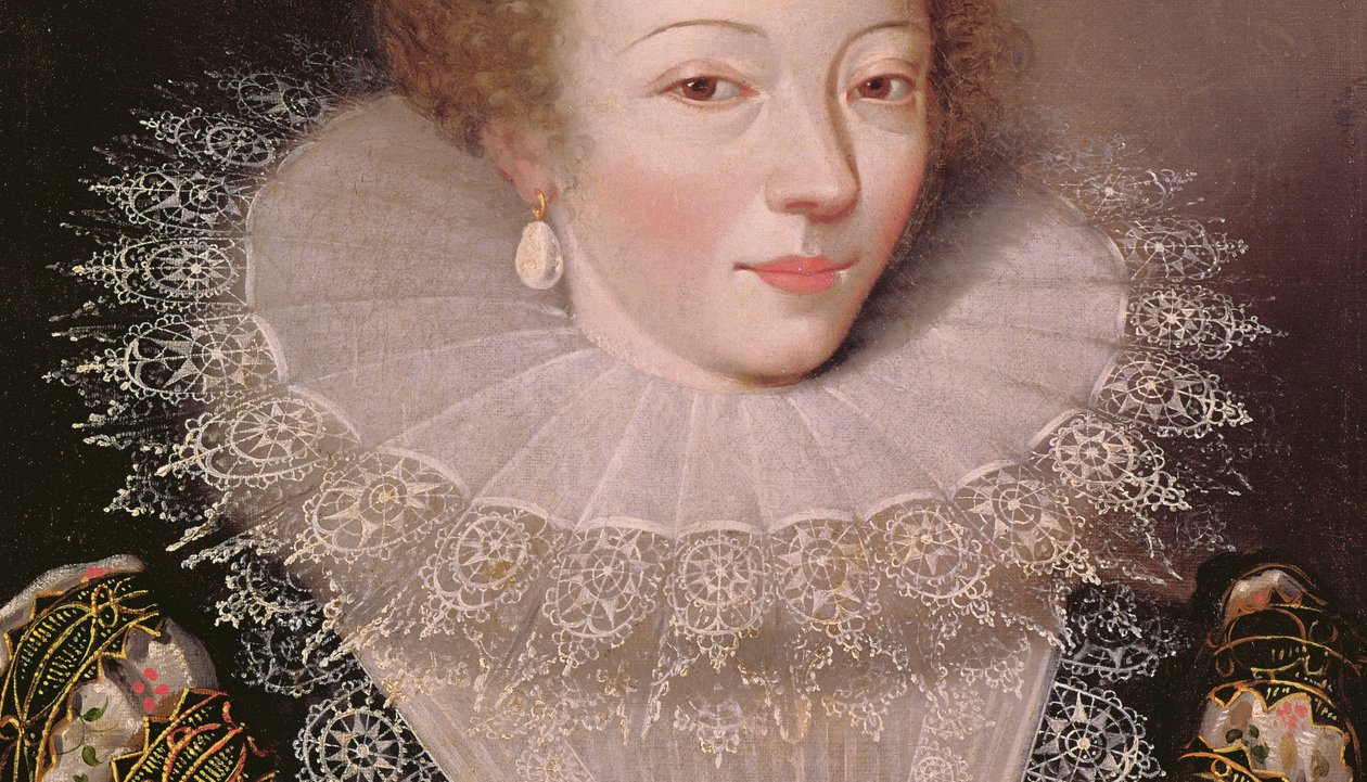 Portræt af Marie Vignon af French School