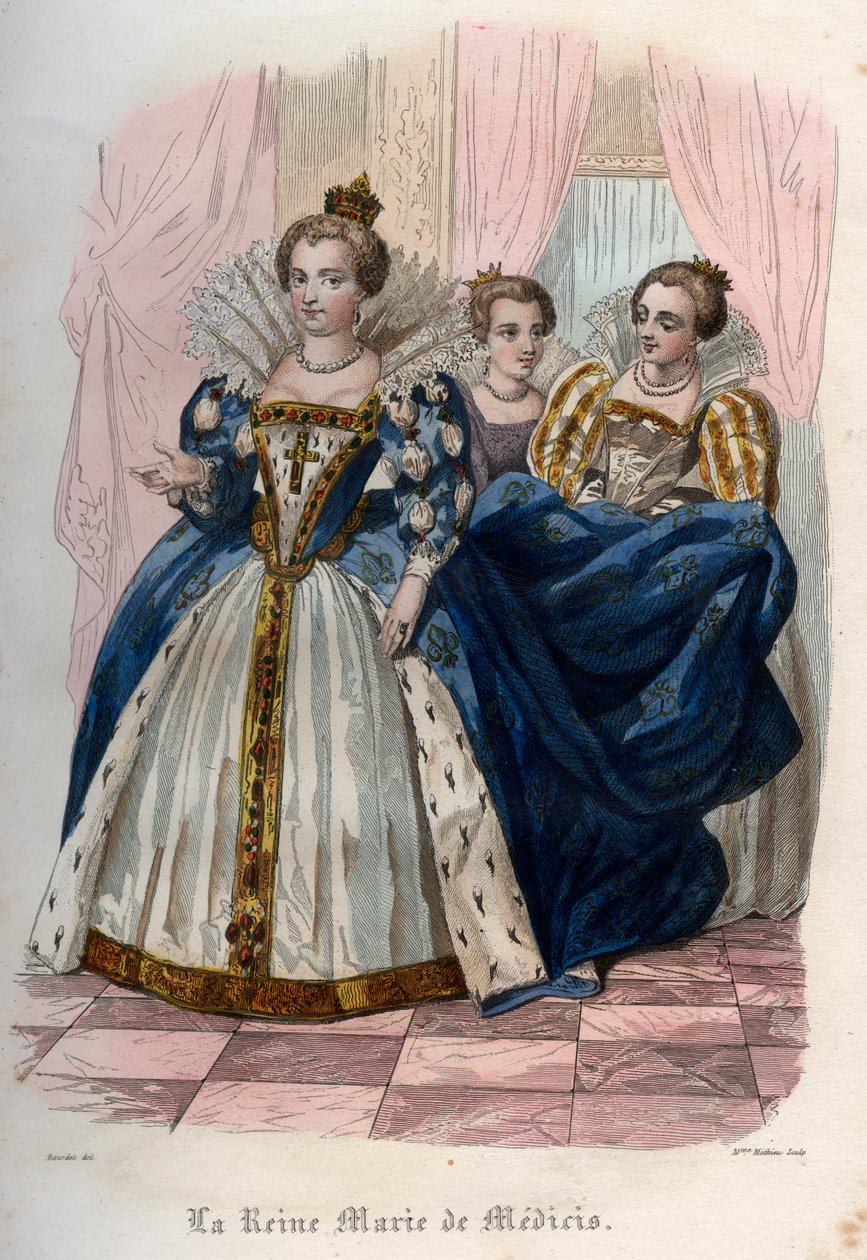 Portræt af Marie de Medici (1575-1642) af French School