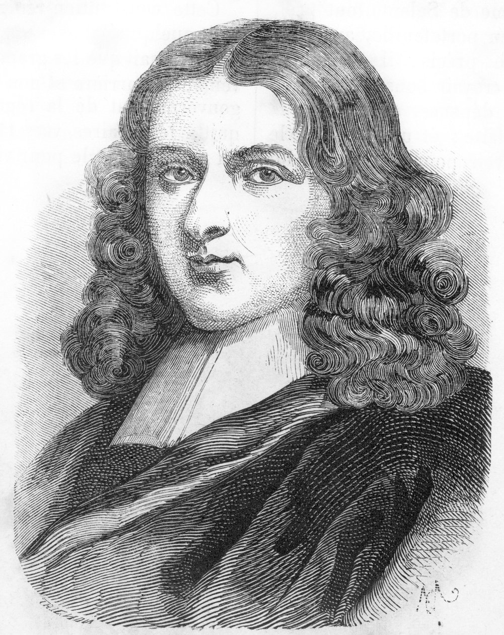 Portræt af Pierre Bayle (1647-1706) af French School