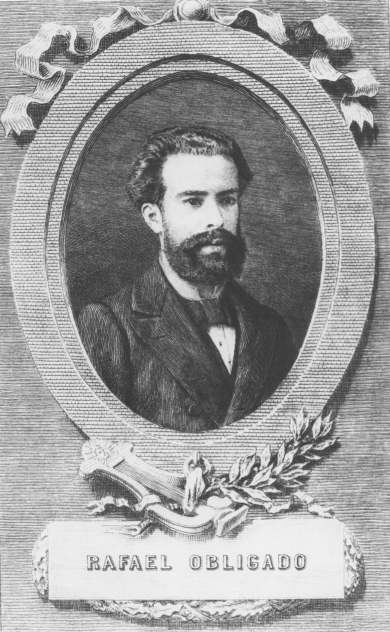 Rafael Obligado (gravering) af French School