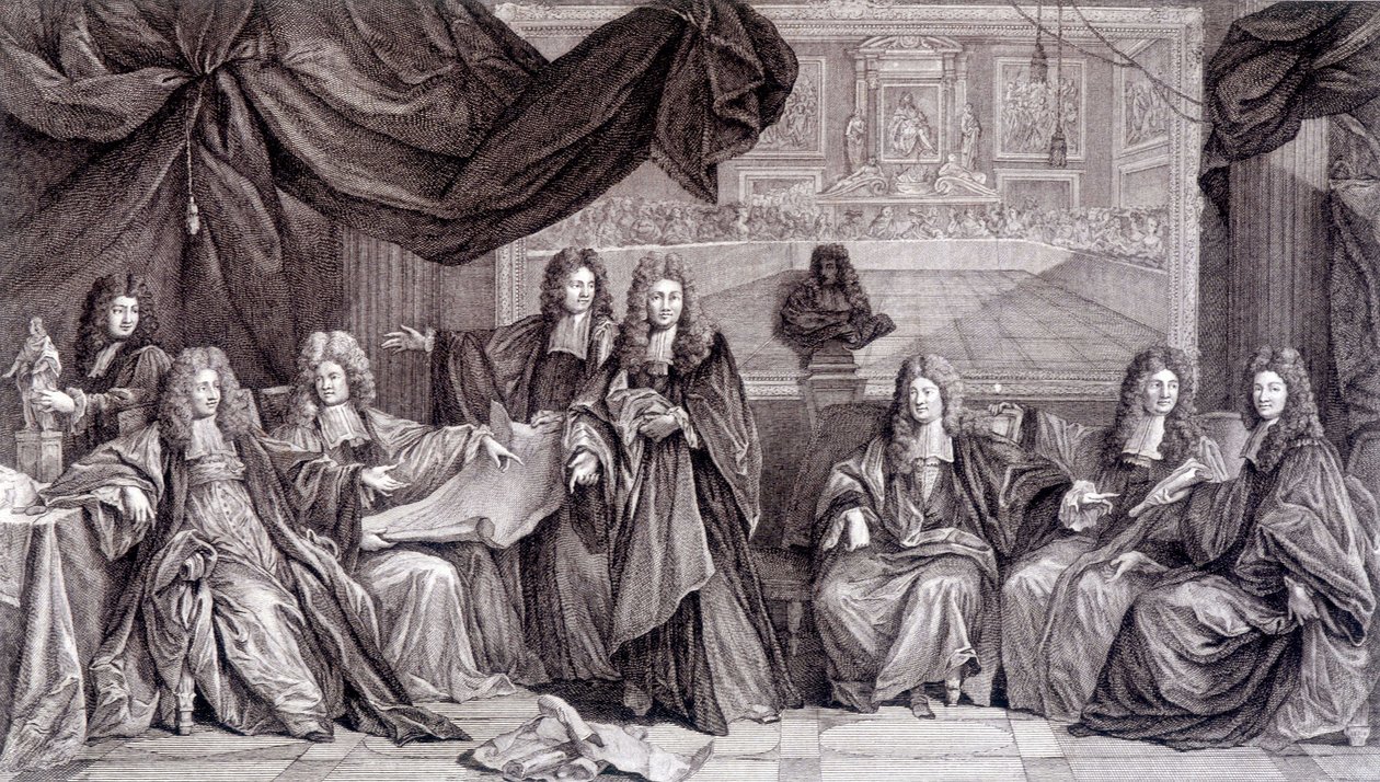 Genopretning af Ludvig XIV, ca. 1689. af French School