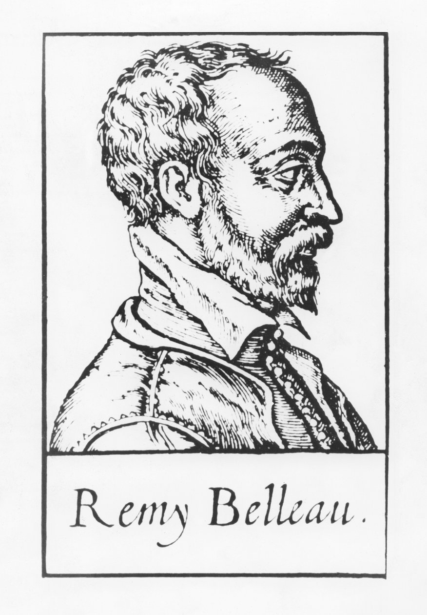 Remy Belleau (gravering) af French School