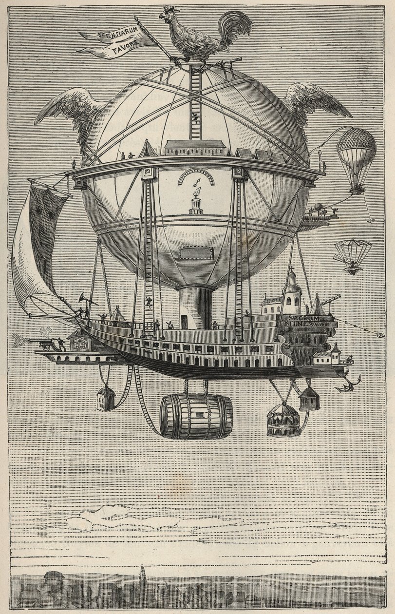 Robertsons Minerve ballon af French School