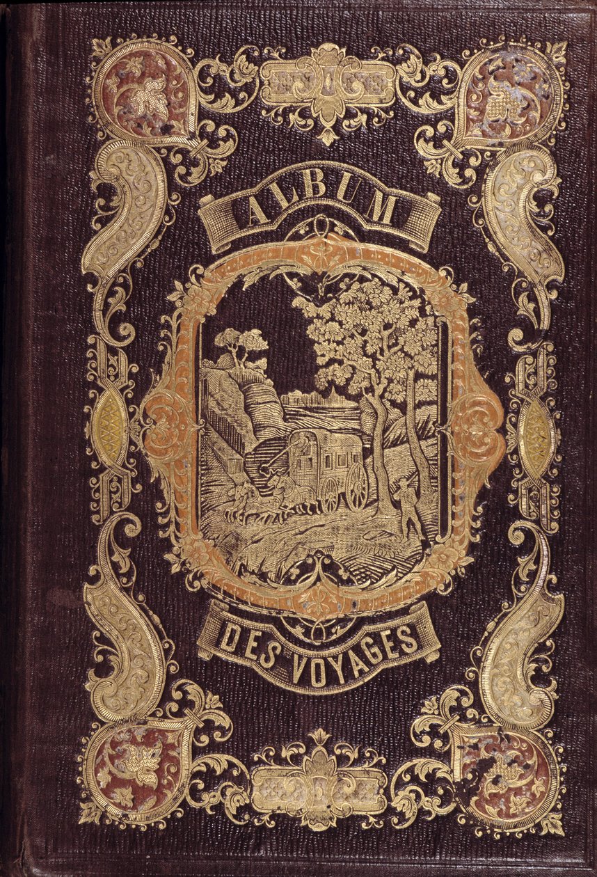 Romantisk uddrag af "Album of Voyages" af French School