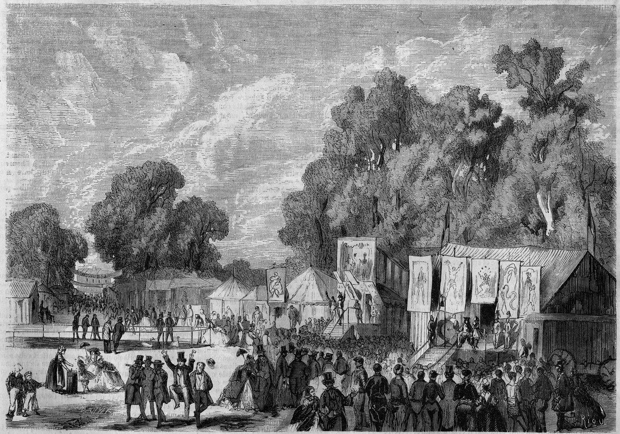 Saint Cloud-fester. Frankrig af French School